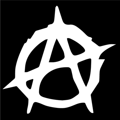 Стикер за автомобил - Anarchy - Откачен.Бе