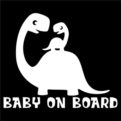 Стикер за автомобил - Baby Dino On Board