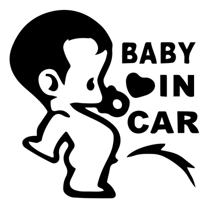 Стикер за автомобил - Baby in car
