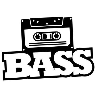 Стикер за автомобил - Bass 002