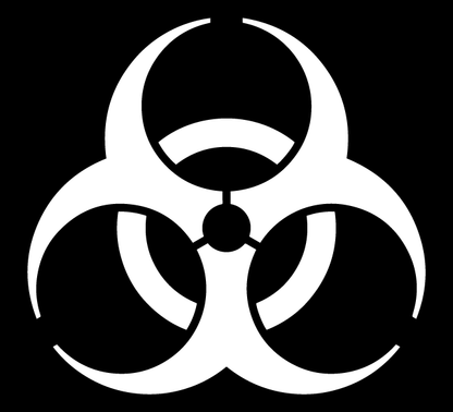 Стикер за автомобил - Biohazard - Откачен.Бе