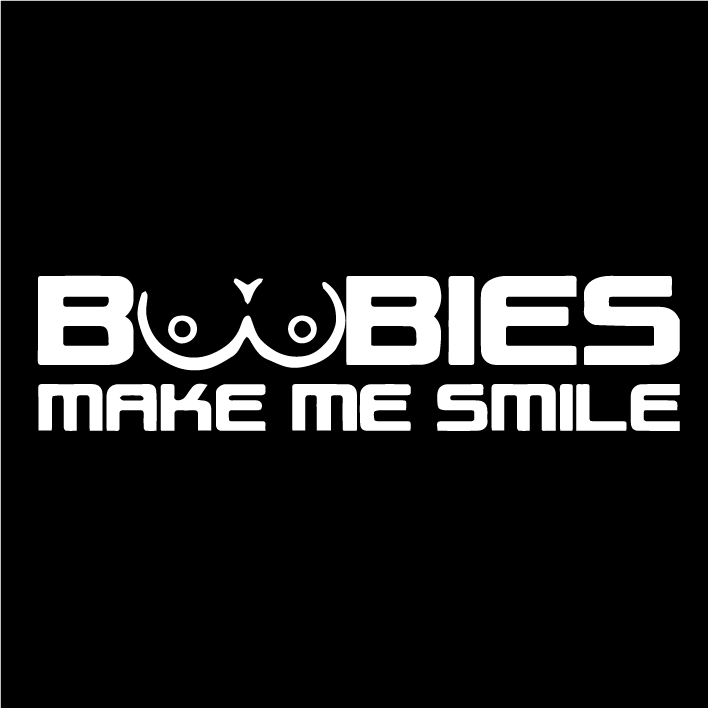 Boobies make me Smile sticker