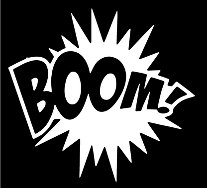Стикер за автомобил - BOOM - Откачен.Бе