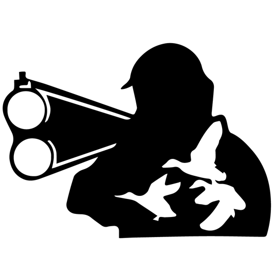 Стикер за автомобил - Duck Hunter - Откачен.Бе