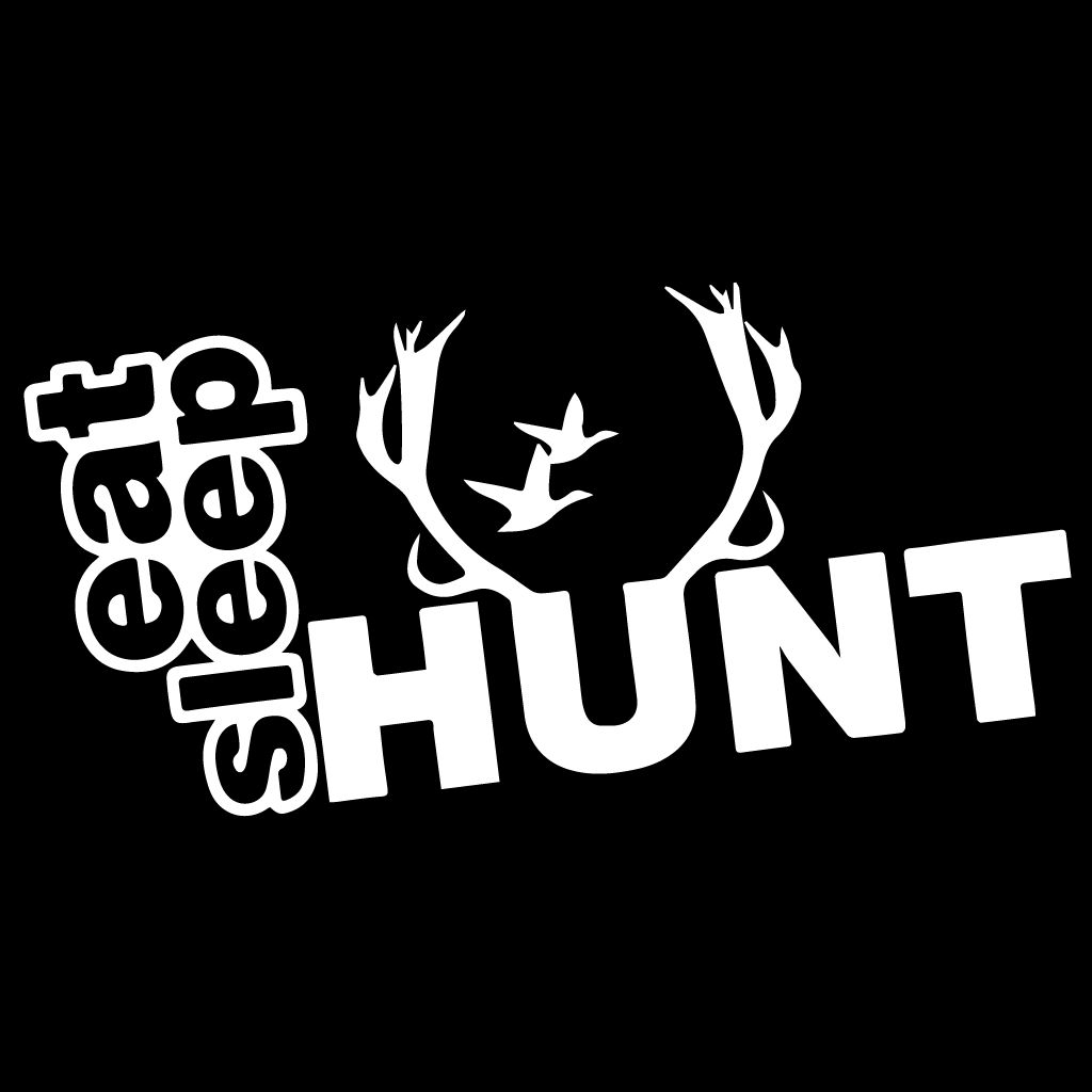 Стикер за автомобил - Eat Sleep Hunt - Откачен.Бе