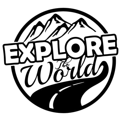 Стикер за автомобил - Explore The World