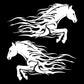 Стикер за автомобил - Flaming Horse