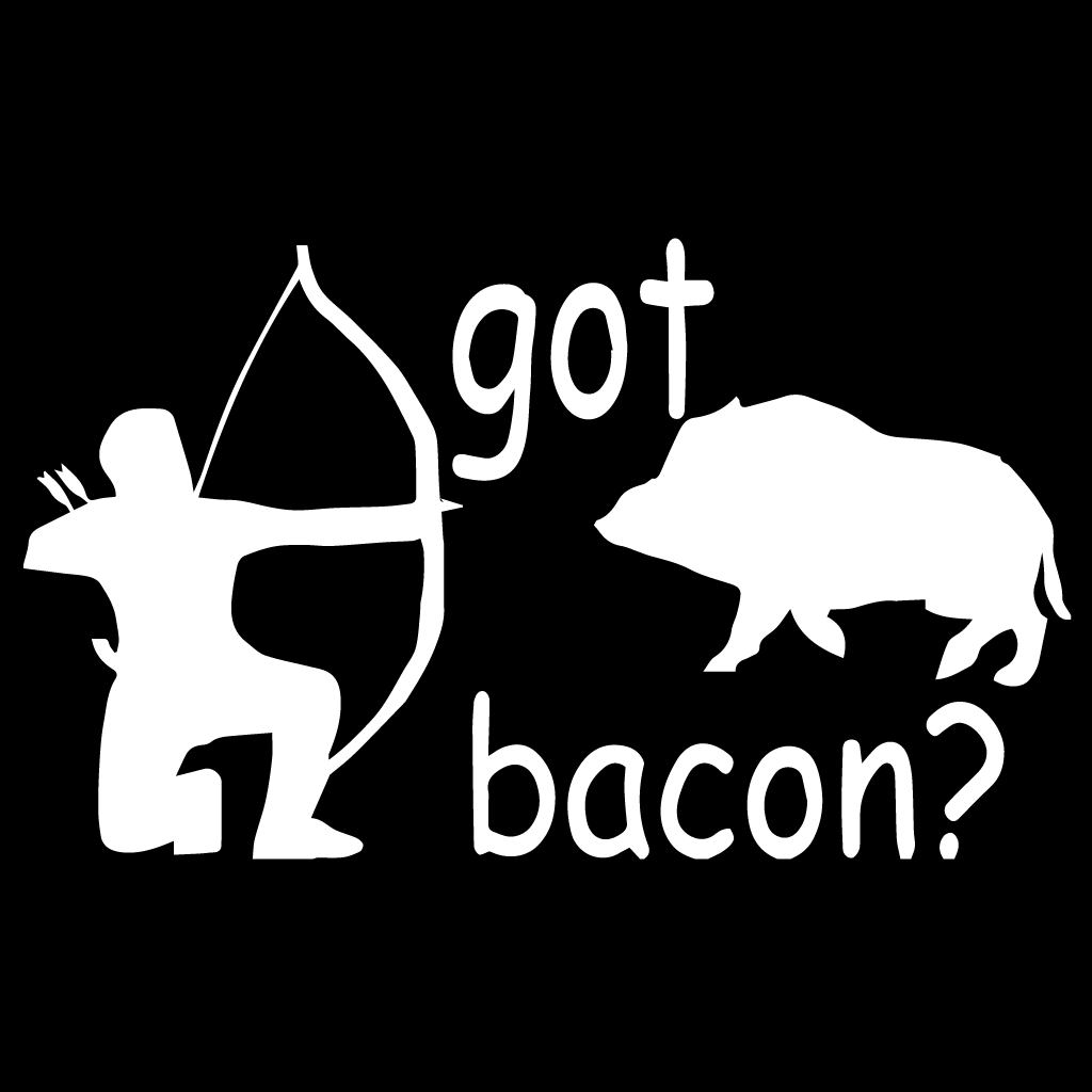 Стикер за автомобил - Got Bacon ? - Откачен.Бе