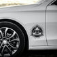 Стикер за автомобил - Illuminati
