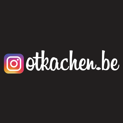 Комплект (2бр.) стикери за кола с твоето Instagram име. - Откачен.Бе
