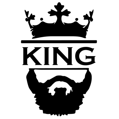 Стикер за автомобил - King - Откачен.Бе