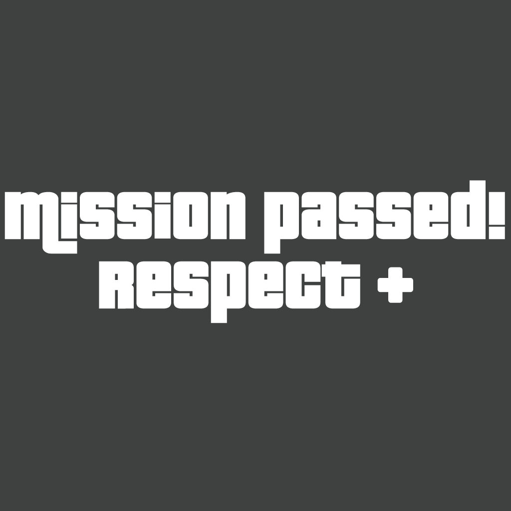 Стикер за автомобил - Mission Passed Respect +