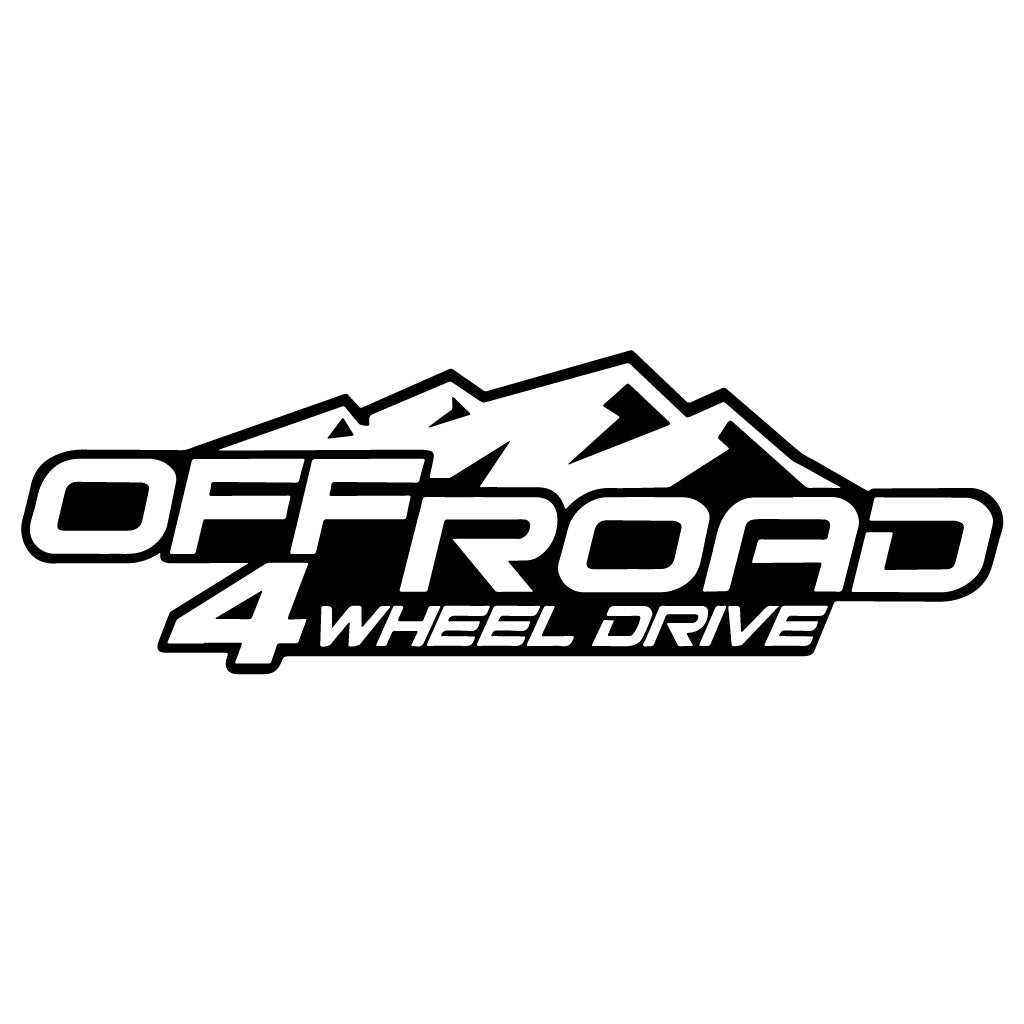 Стикер за автомобил - OFFRoad 4 Wheel Drive