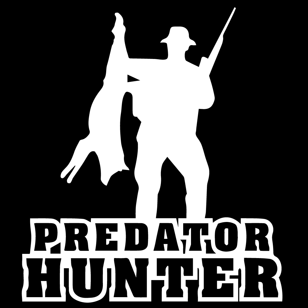 Стикер за автомобил - Predator Hunter - Откачен.Бе