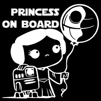 Стикер за автомобил - Princess on Board 002