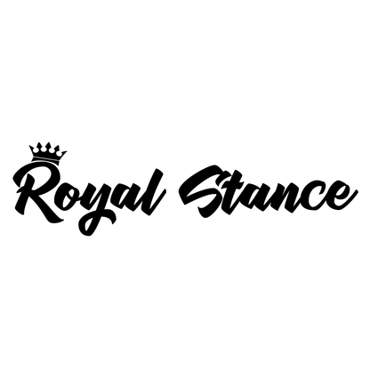 Стикер за автомобил - Royal Stance - Откачен.Бе