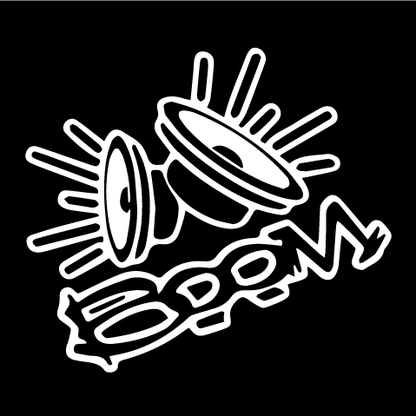 Стикер за автомобил - Sound Boom - Откачен.Бе