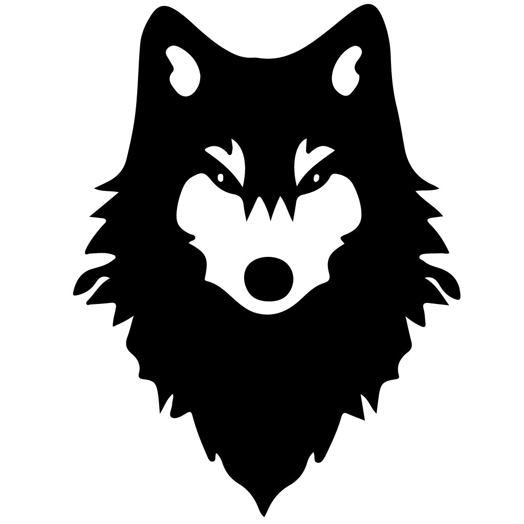 stiker стикер лепенка вълк за преден капак за джип стъкло ловец лов