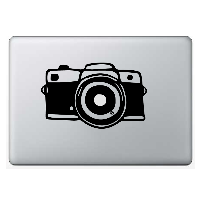 Macbook стикер - Apple Camera - Откачен.Бе