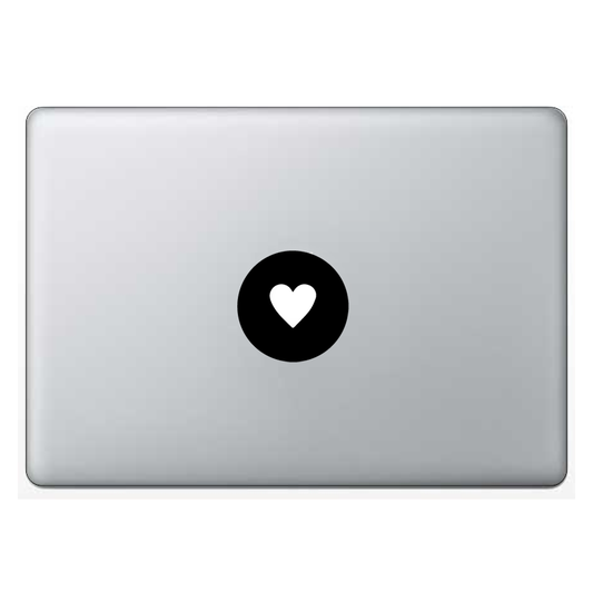 Macbook стикер - Apple Love - Откачен.Бе
