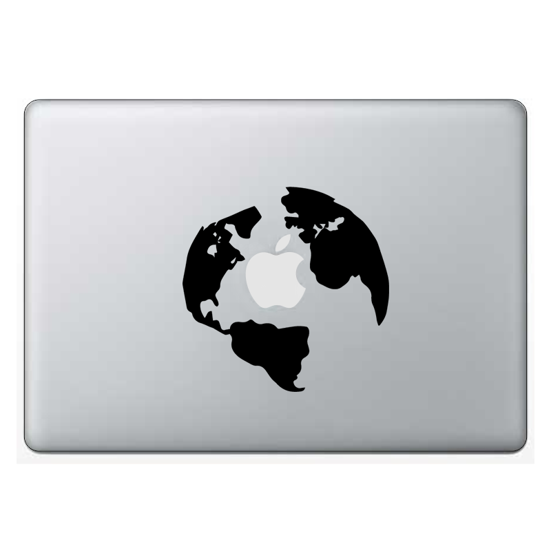 Macbook стикер - Earth - Откачен.Бе