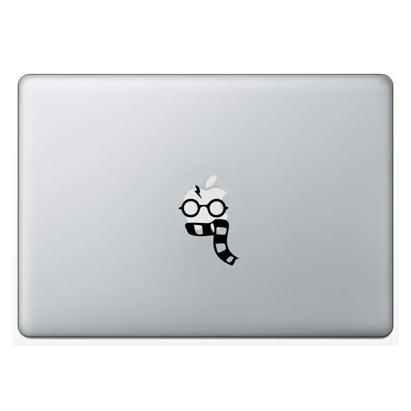 Macbook стикер - Harry Potter Apple - Откачен.Бе