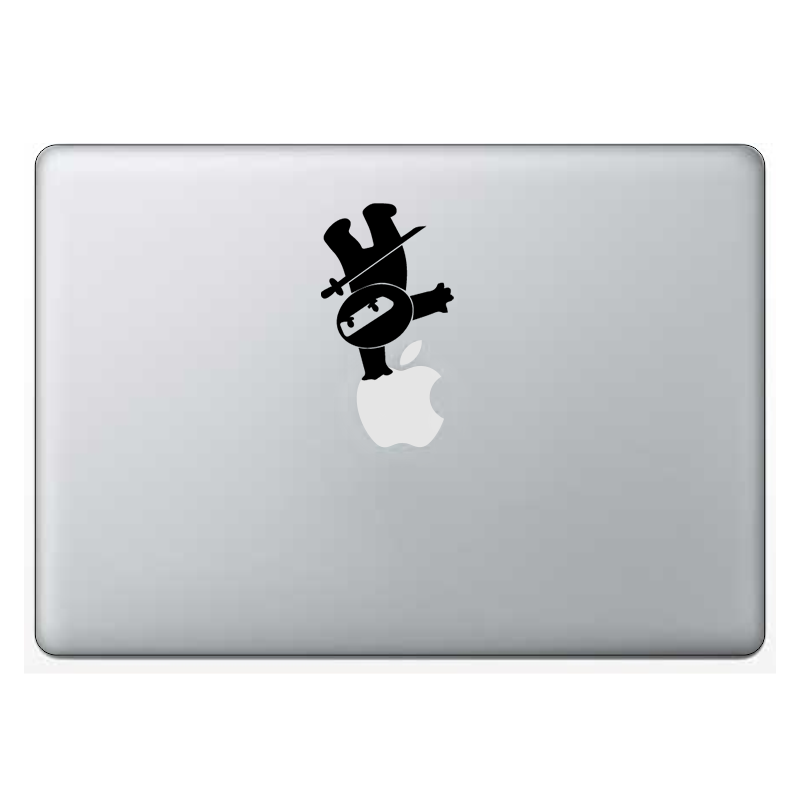 Macbook стикер - Ninja - Откачен.Бе