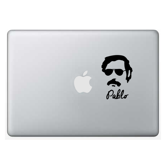 Macbook стикер - Pablo Escobar - Откачен.Бе