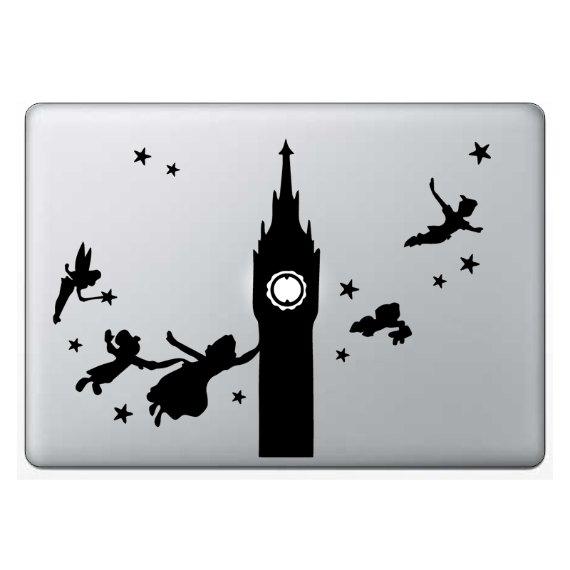 Macbook стикер - Peter Pan - Откачен.Бе