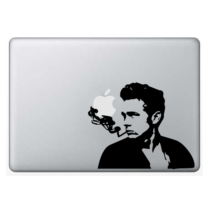 Macbook стикер - Smoking James Dean - Откачен.Бе