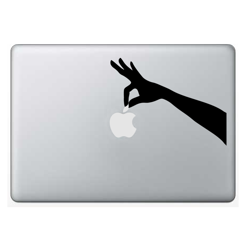 Macbook стикер - Take The Apple - Откачен.Бе