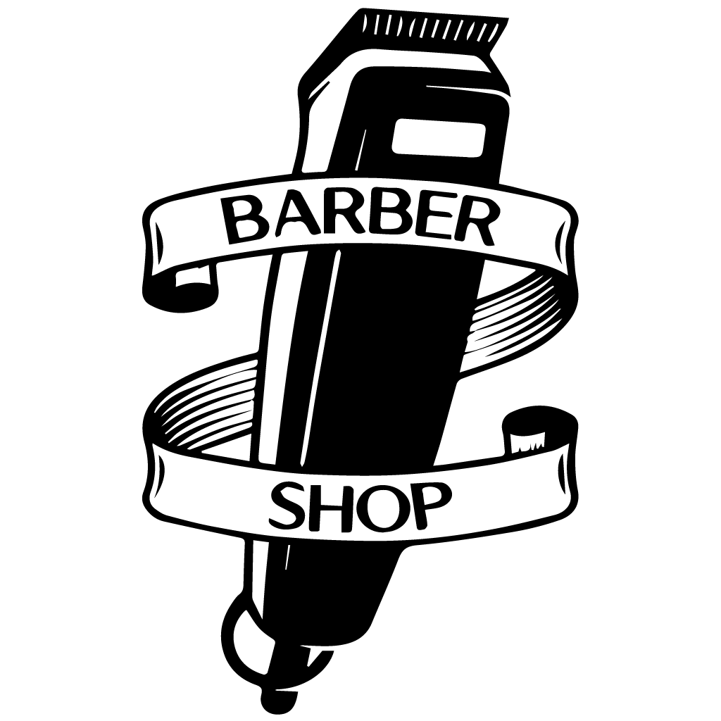 Стикер за стена - Barber Shop