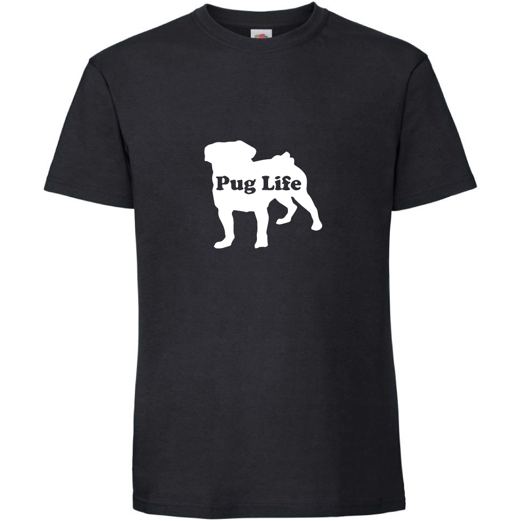 Тениска Pug Life - Откачен.Бе