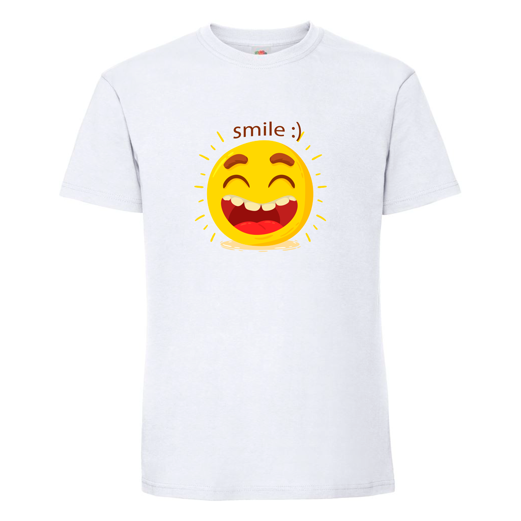 Тениска Smile :) - Откачен.Бе
