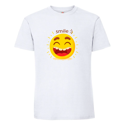 Тениска Smile :) - Откачен.Бе