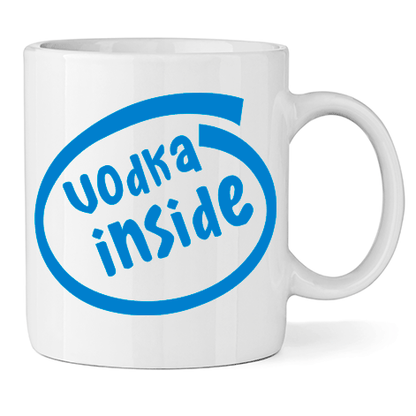 Керамична Чаша Vodka Inside - Откачен.Бе